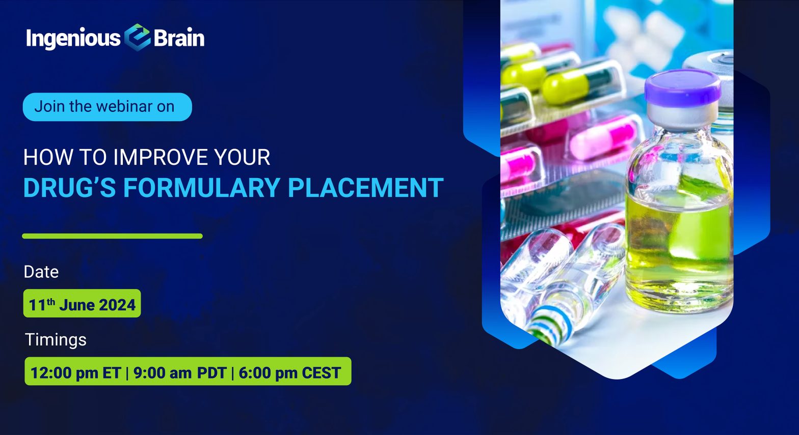 Webinar on How to improve your Drug Formulary Placement
